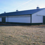 large custom horse barn