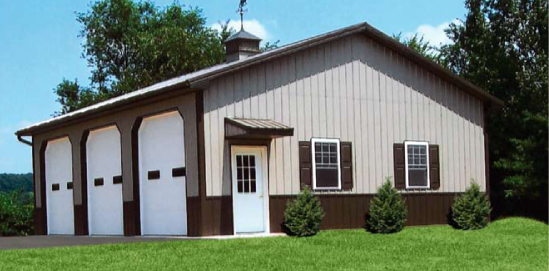 Amish Pole Barn Garages - Custom Garage Builders Near You