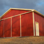 pole building storage shed